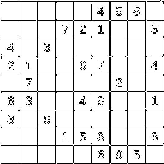 Contours Highlighted