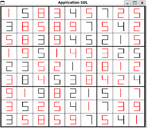 Sudoku Recognition Results